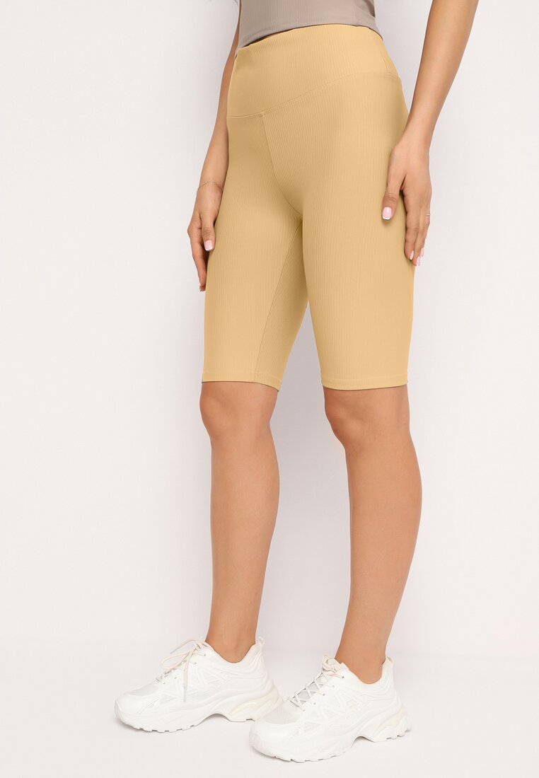 Pantaloni scurți Galben deschis