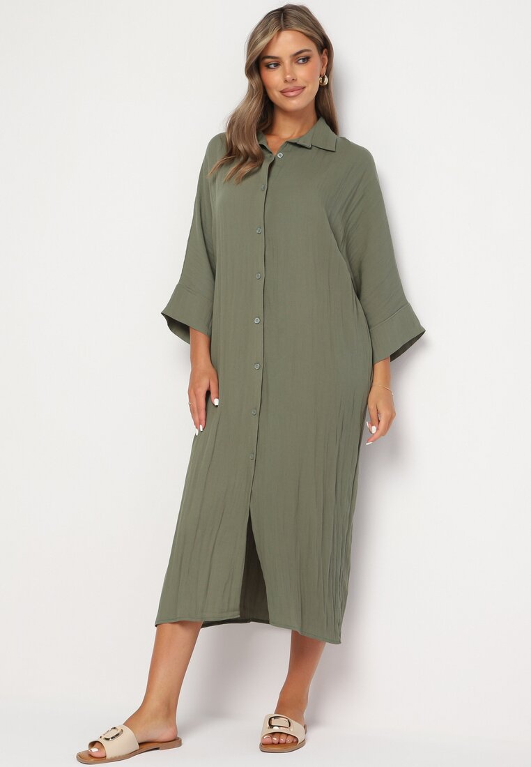 Rochie Verde închis