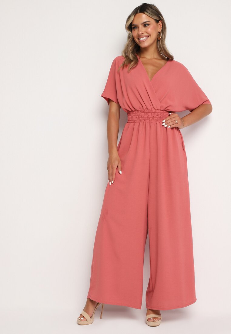 Salopetă Roz închis