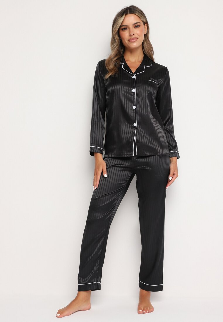 Compleu pijama Negru
