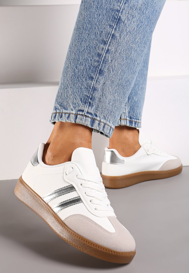 Sneakers Argintii