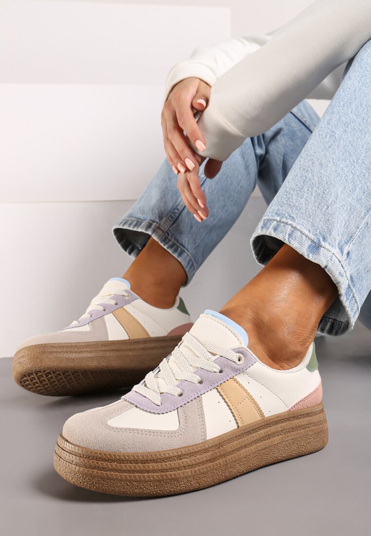 Sneakers Culori mixte