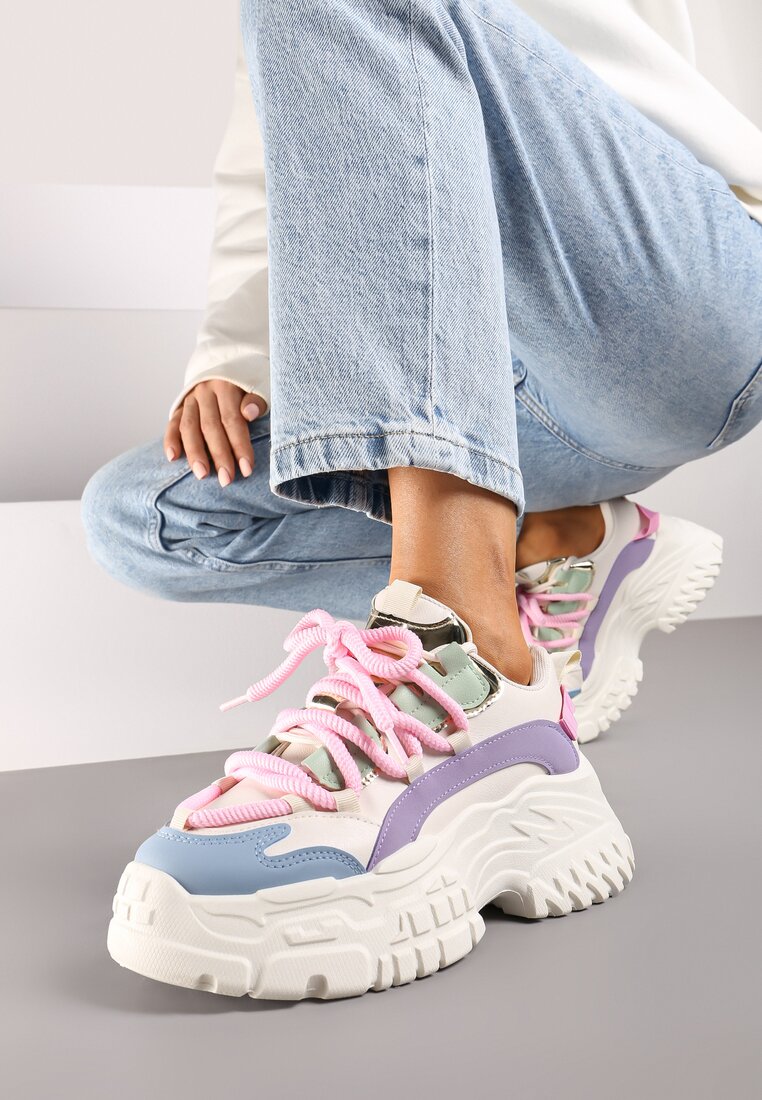 Sneakers Culori mixte