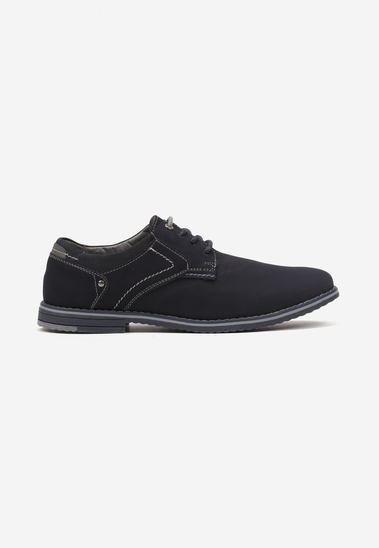 Pantofi casual Bleumarin cu gri