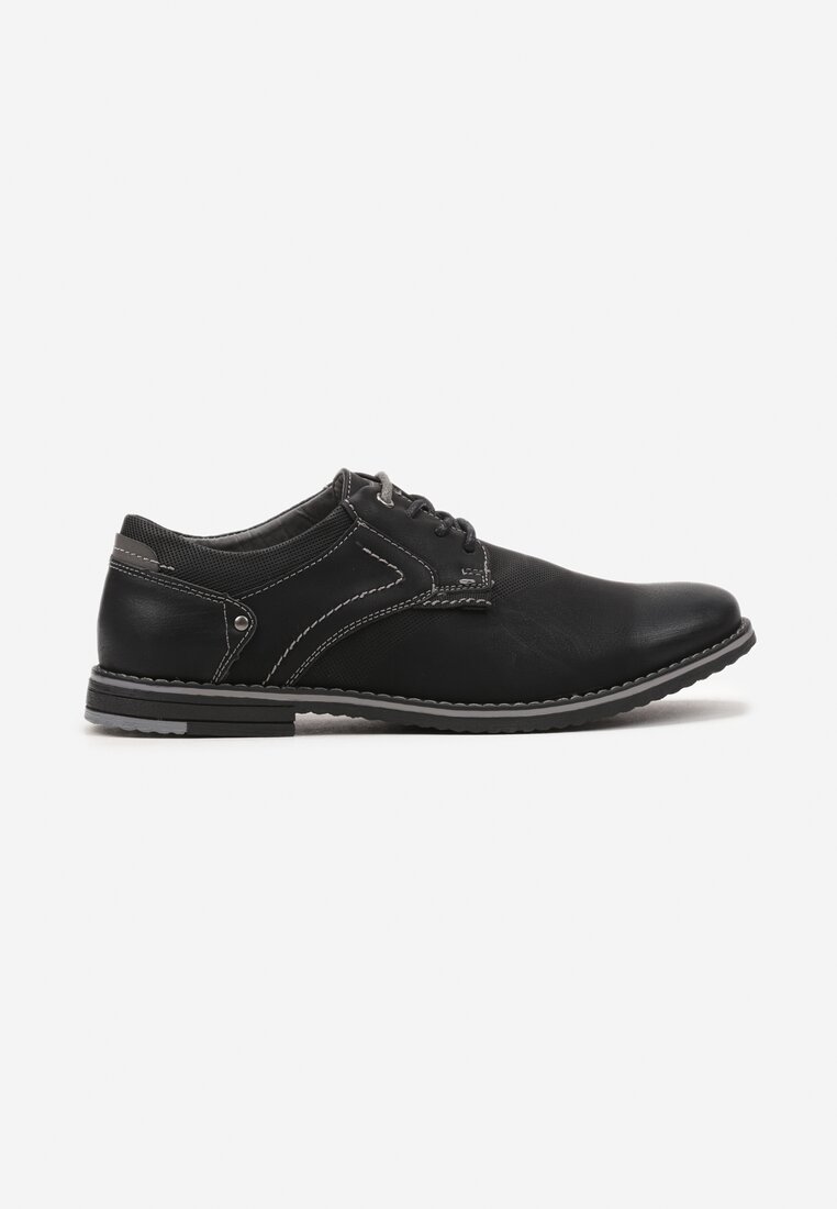 Pantofi casual Negru cu gri