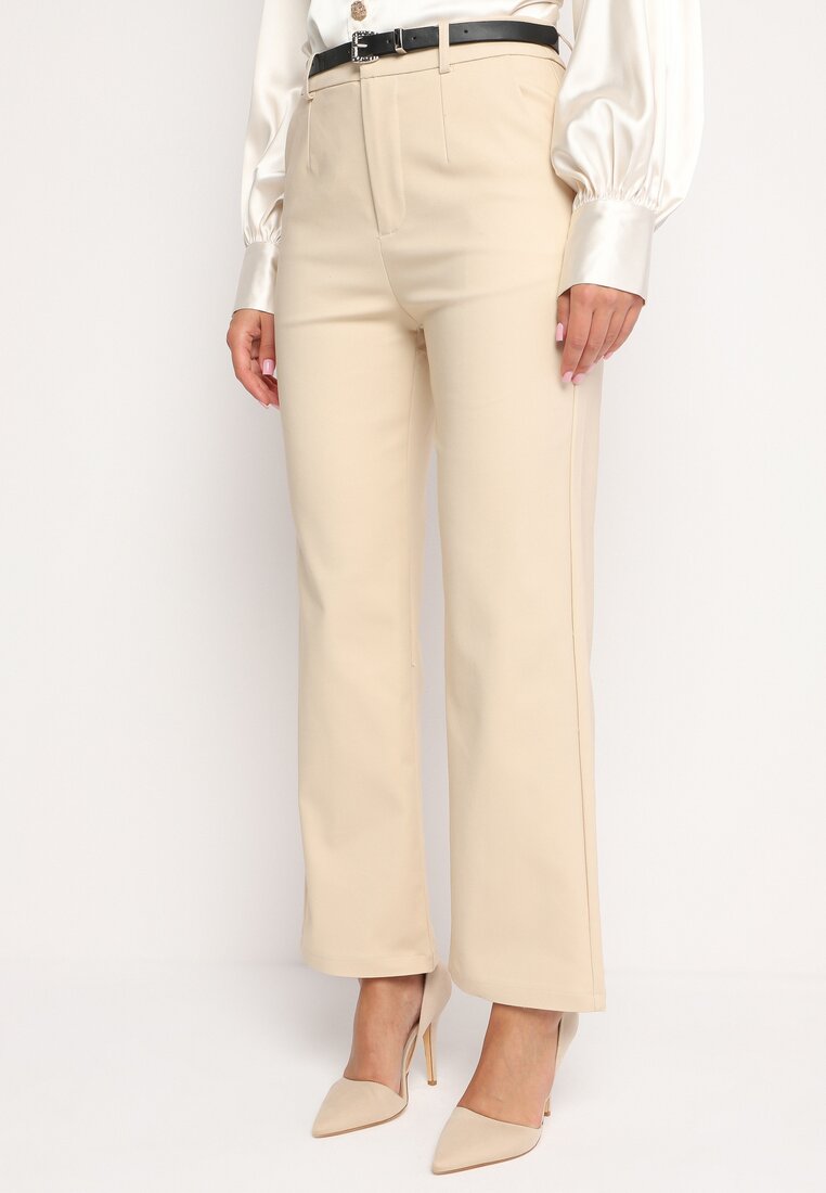 Pantaloni Bej deschis