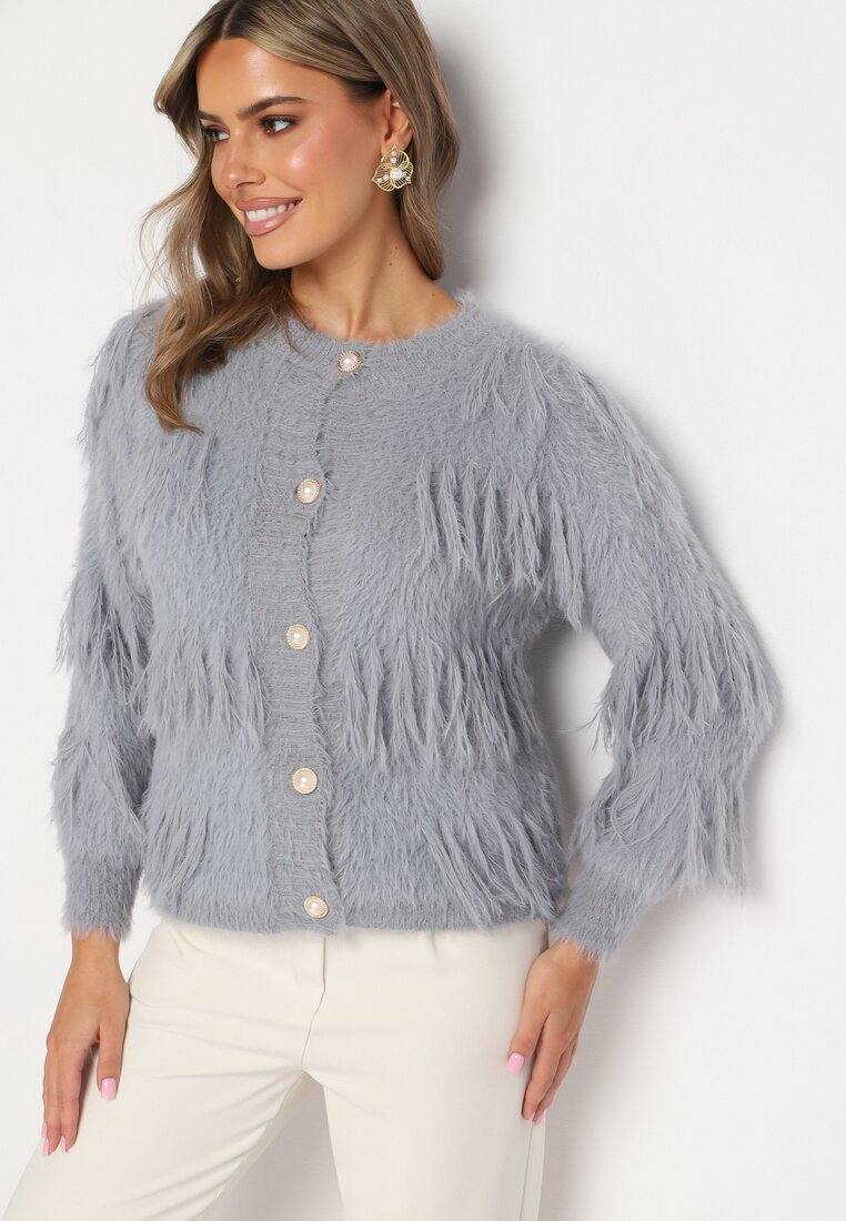 Cardigan Gri