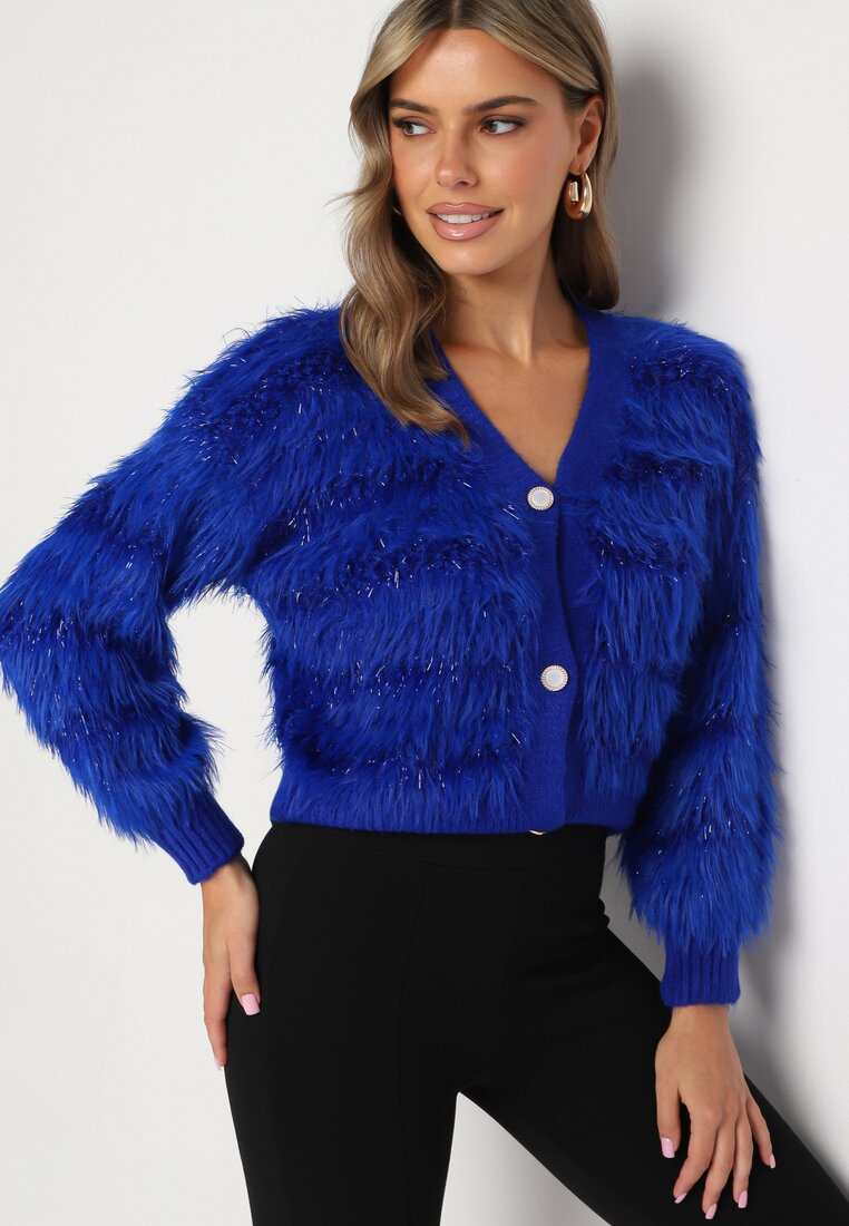 Cardigan Albastru
