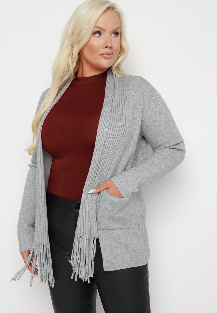 Cardigan Gri deschis