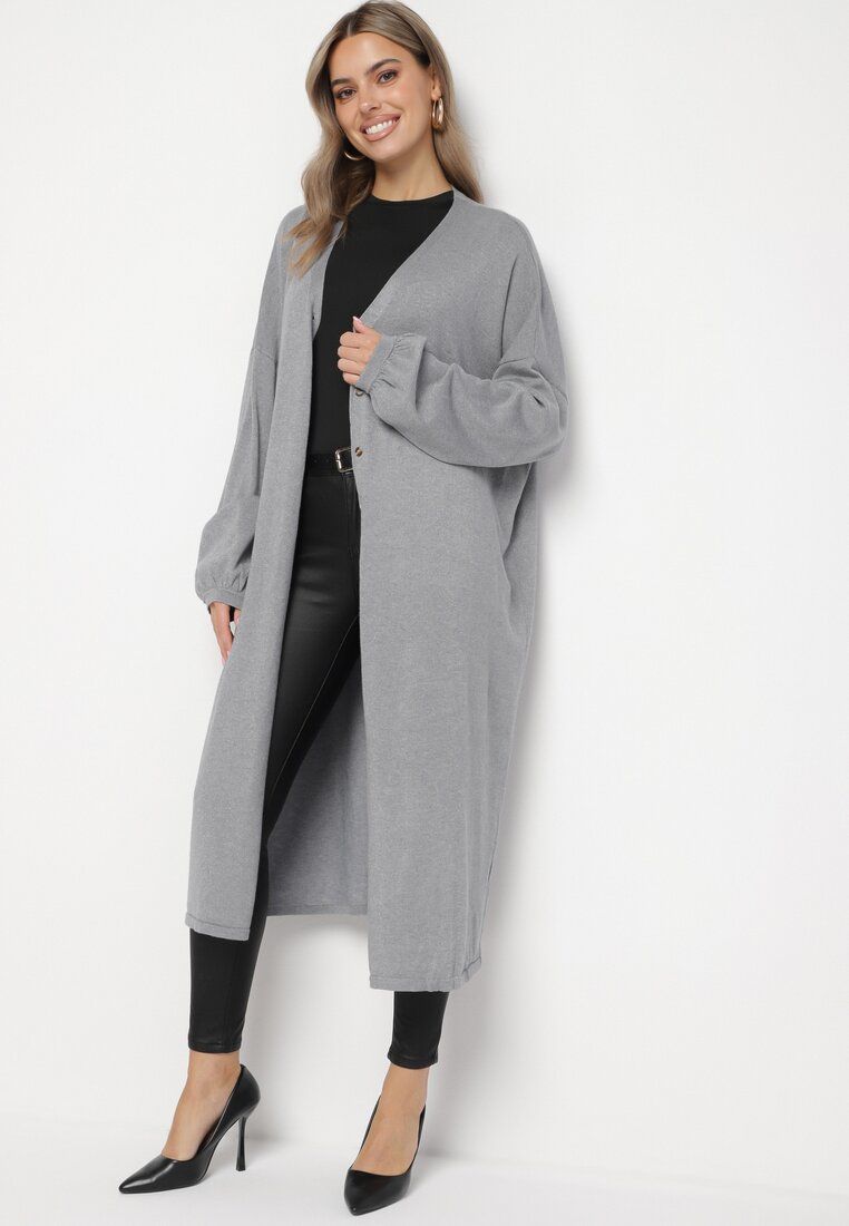 Cardigan Gri