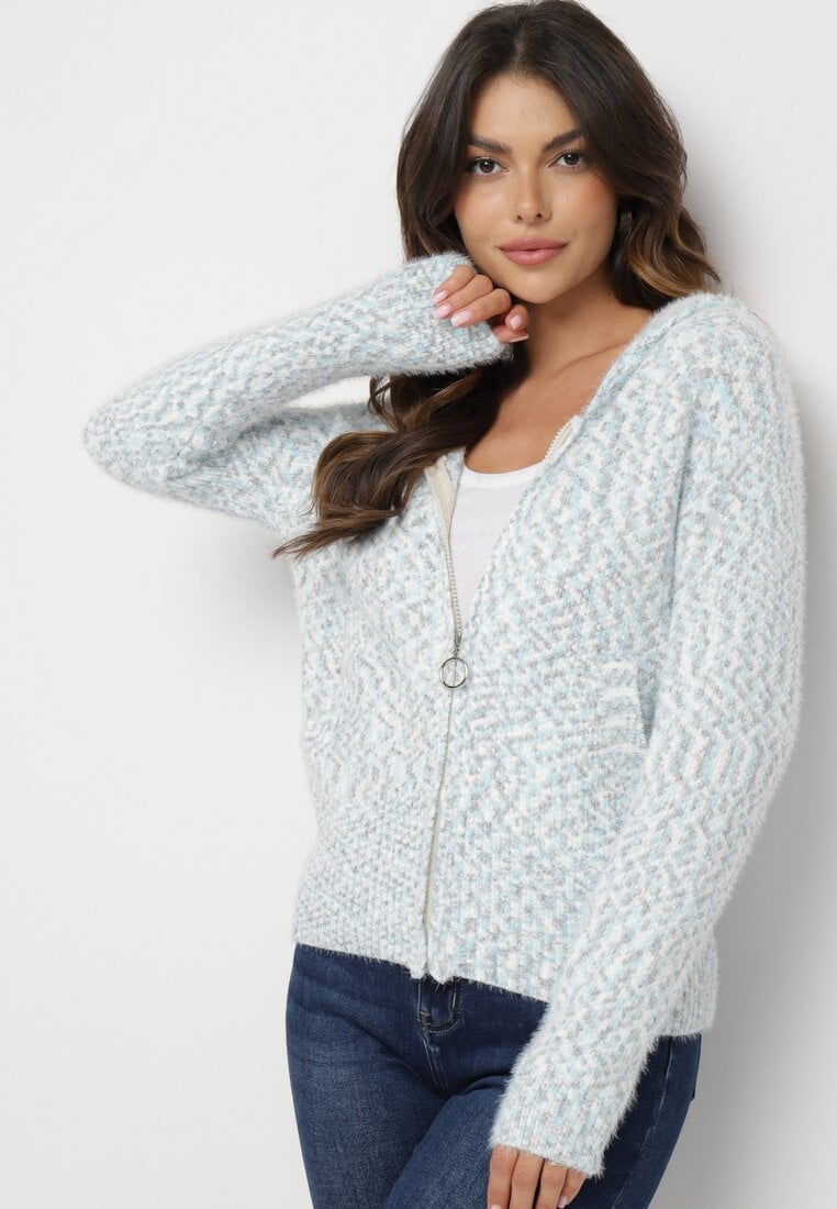 Cardigan Albastru deschis