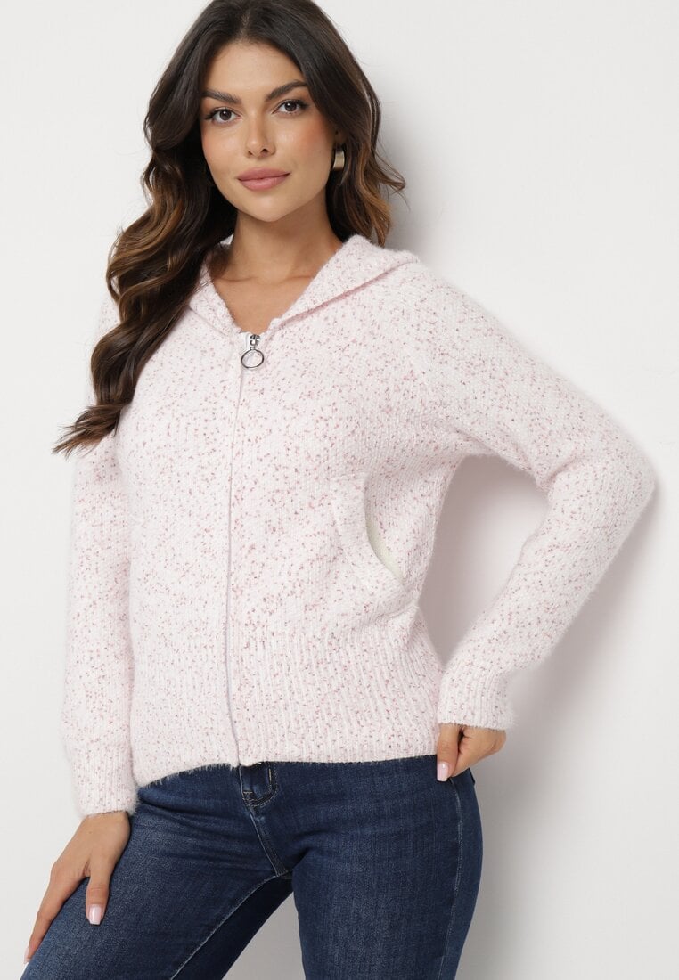 Cardigan Roz deschis