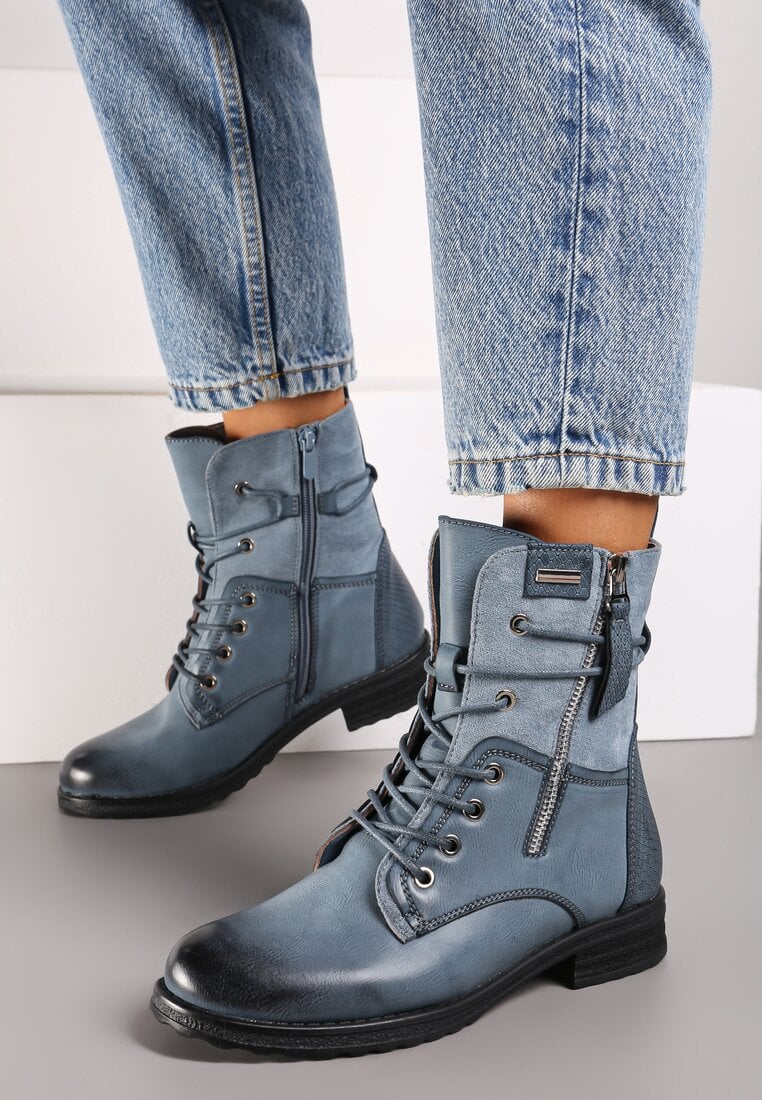 Botine Albastre