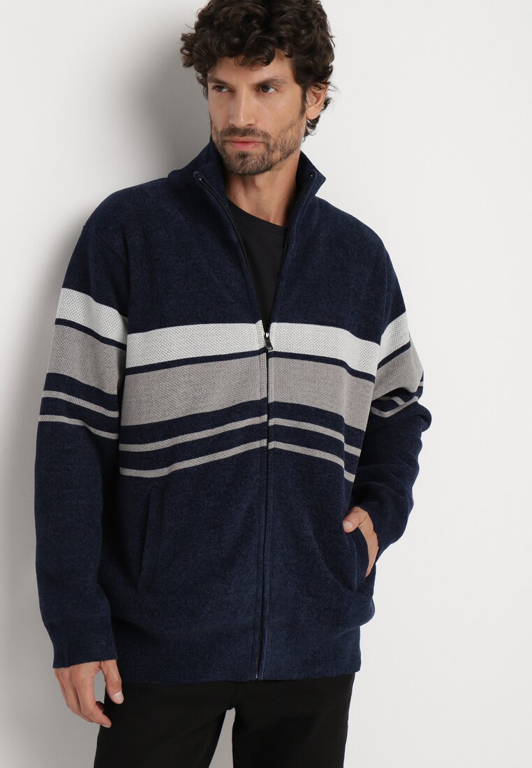 Cardigan Bleumarin