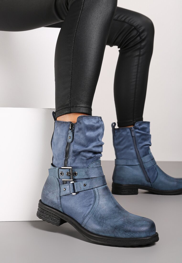 Botine Albastre