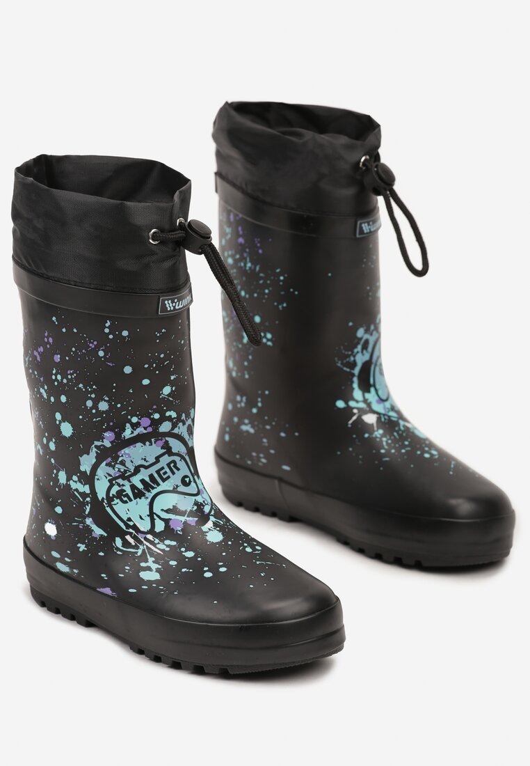 Cizme de cauciuc Negre