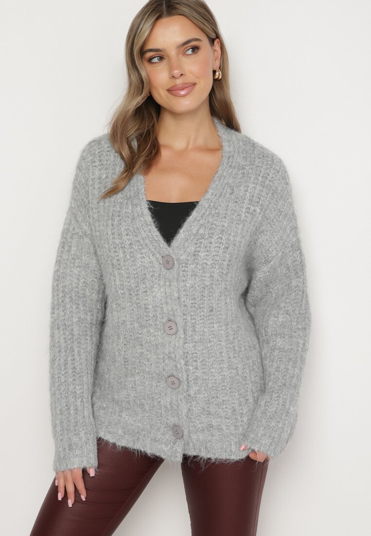 Cardigan Gri deschis
