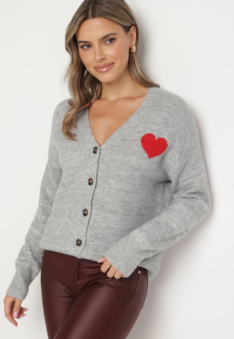 Cardigan Gri deschis