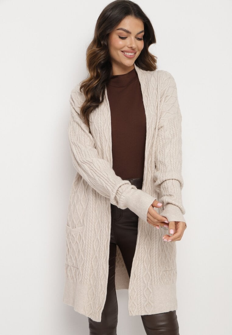 Cardigan Bej