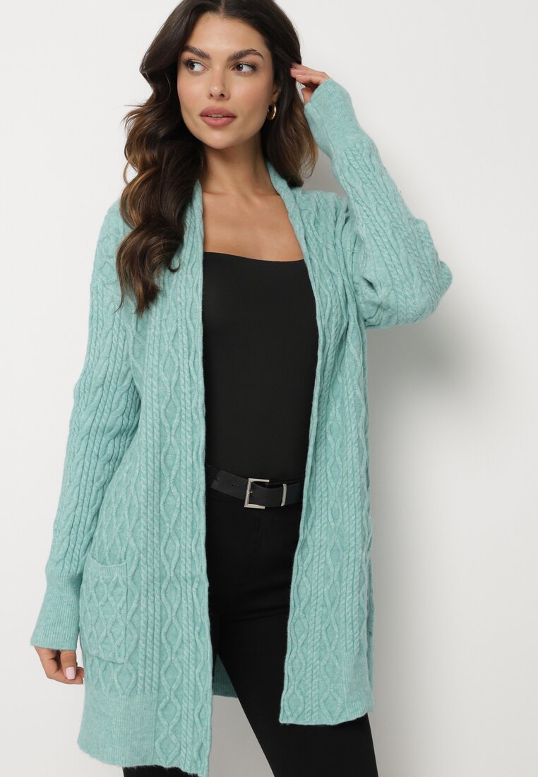 Cardigan Verde mentă
