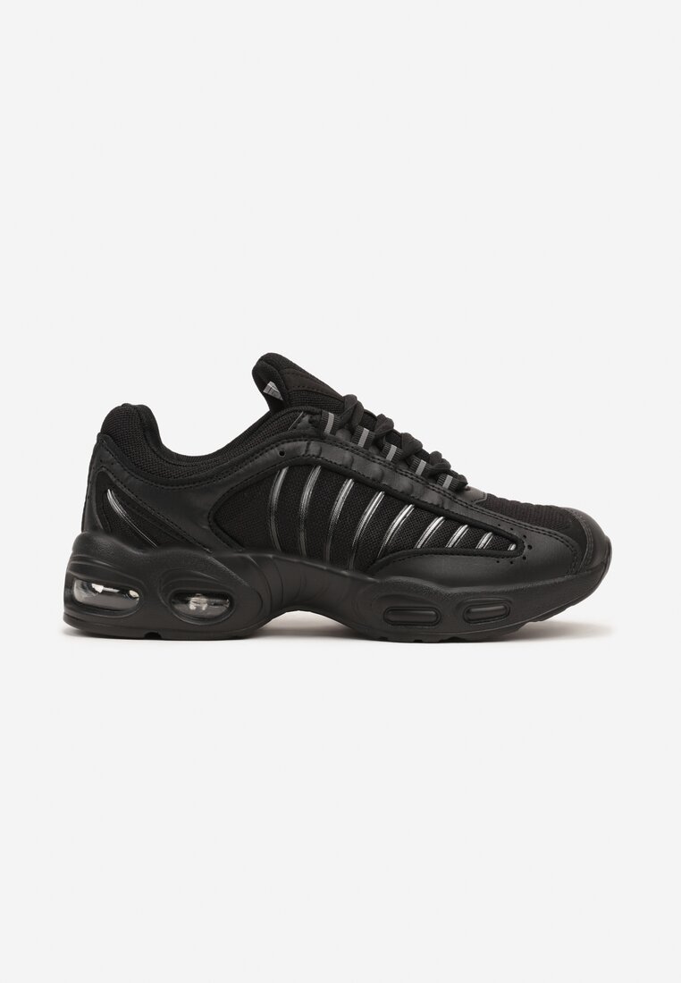 Pantofi sport Negru cu argintiu