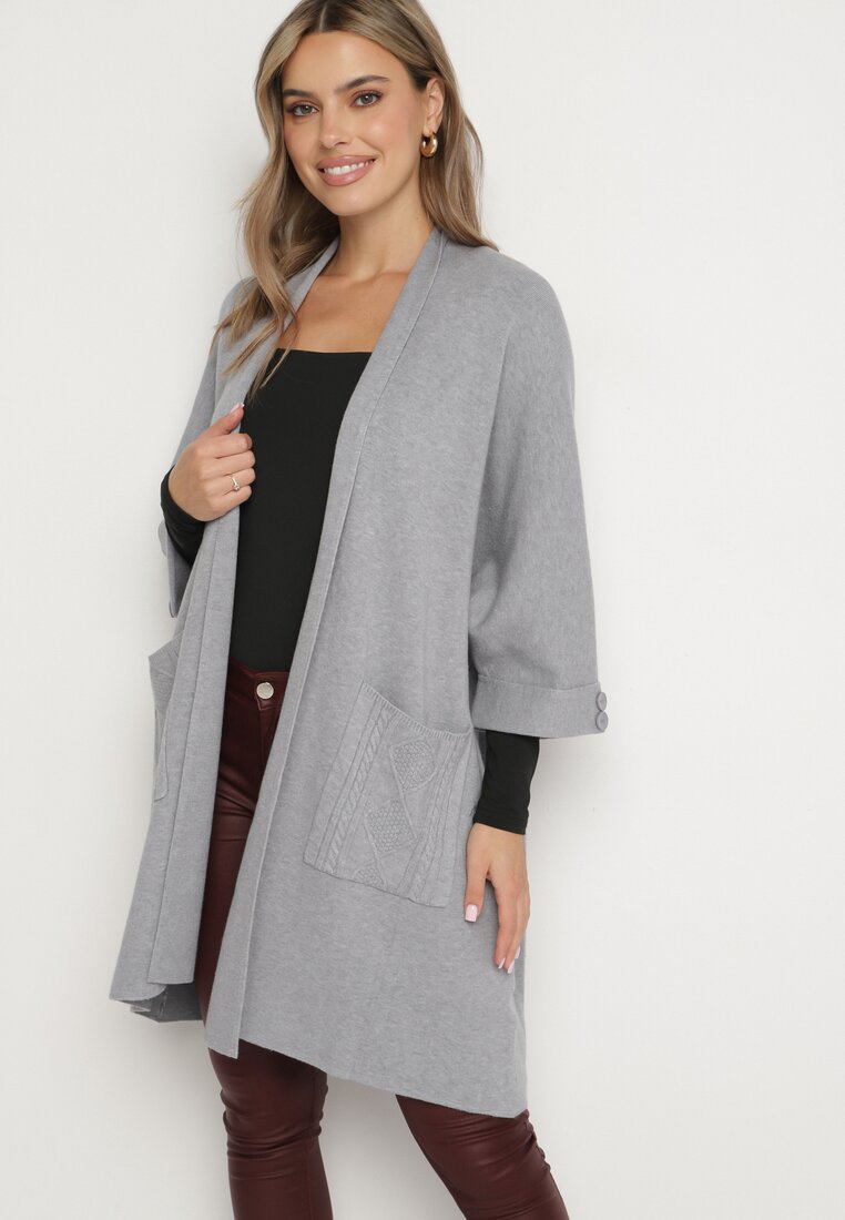 Cardigan Gri