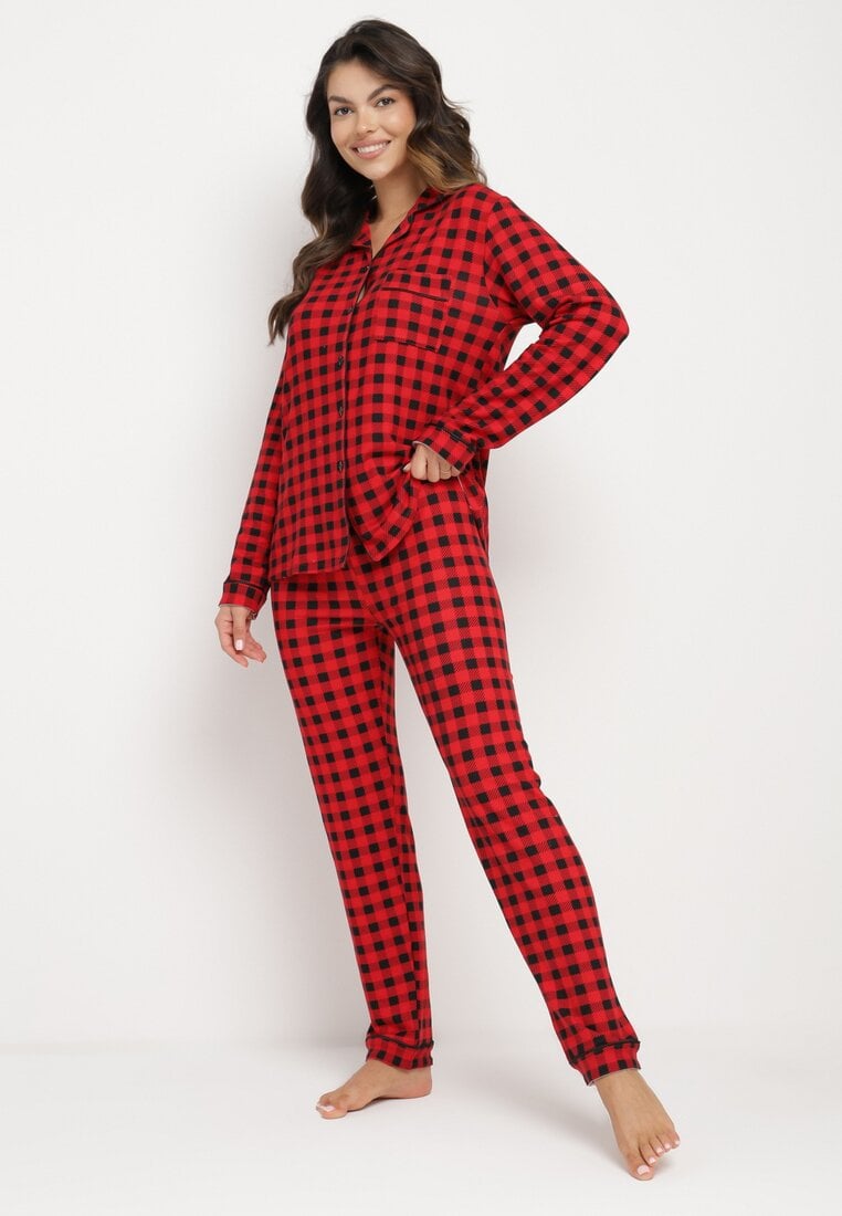 Compleu pijama Roșu
