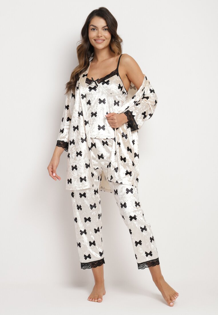 Compleu pijama Bej deschis