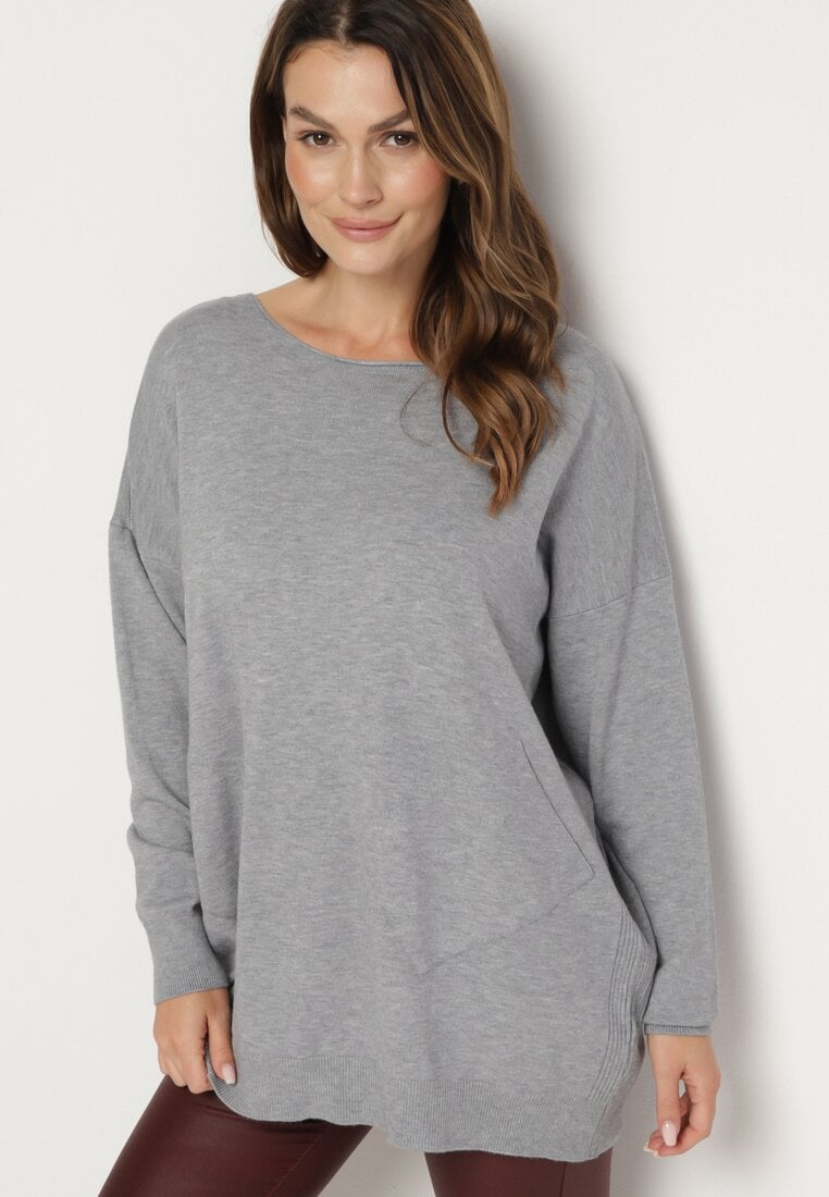 Pulover Gri