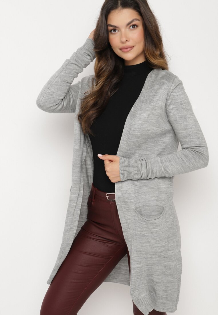 Cardigan Gri