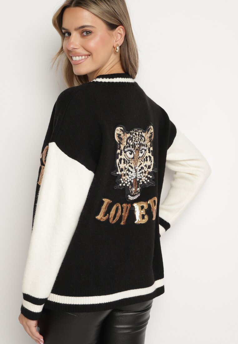 Cardigan Negru
