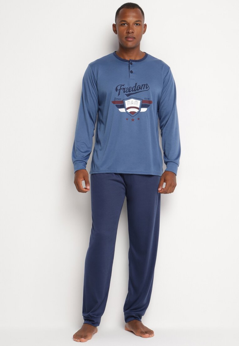 Pijama Bleumarin