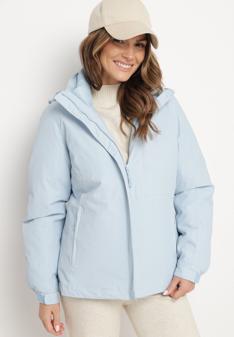 Geacă Albastru deschis