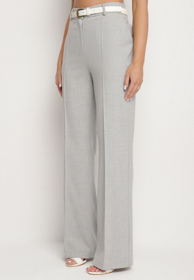 Pantaloni Gri deschis