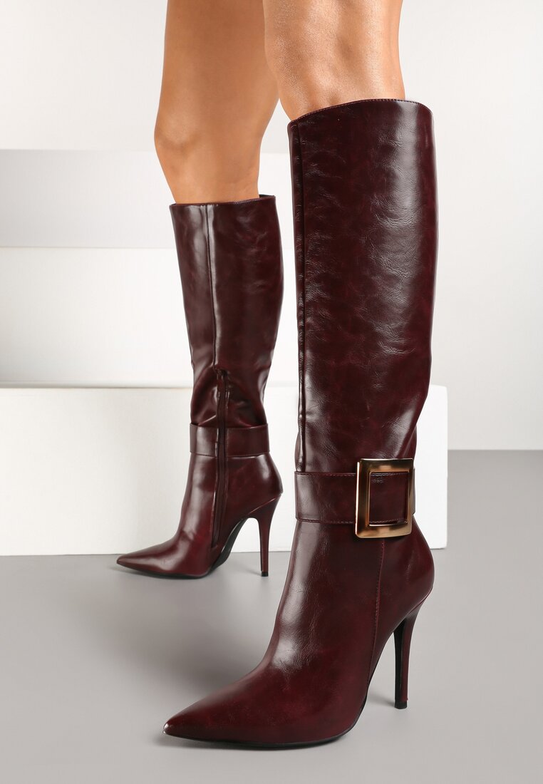 Cizme Bordo