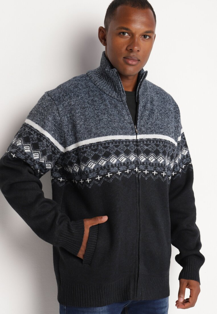 Cardigan Bleumarin