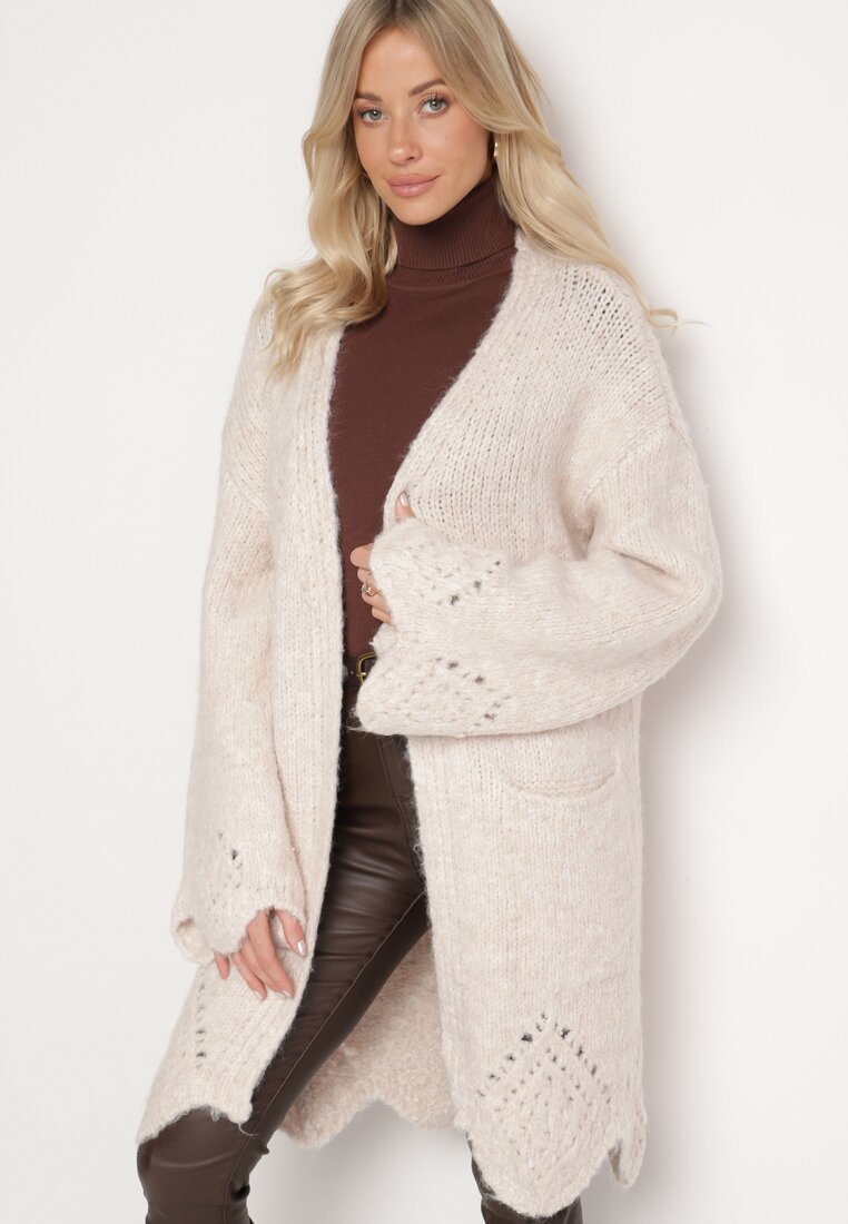 Cardigan Bej