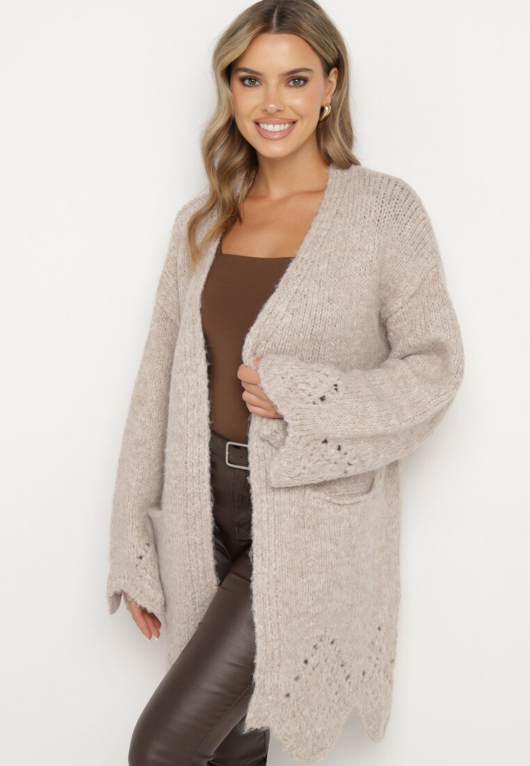 Cardigan Bej