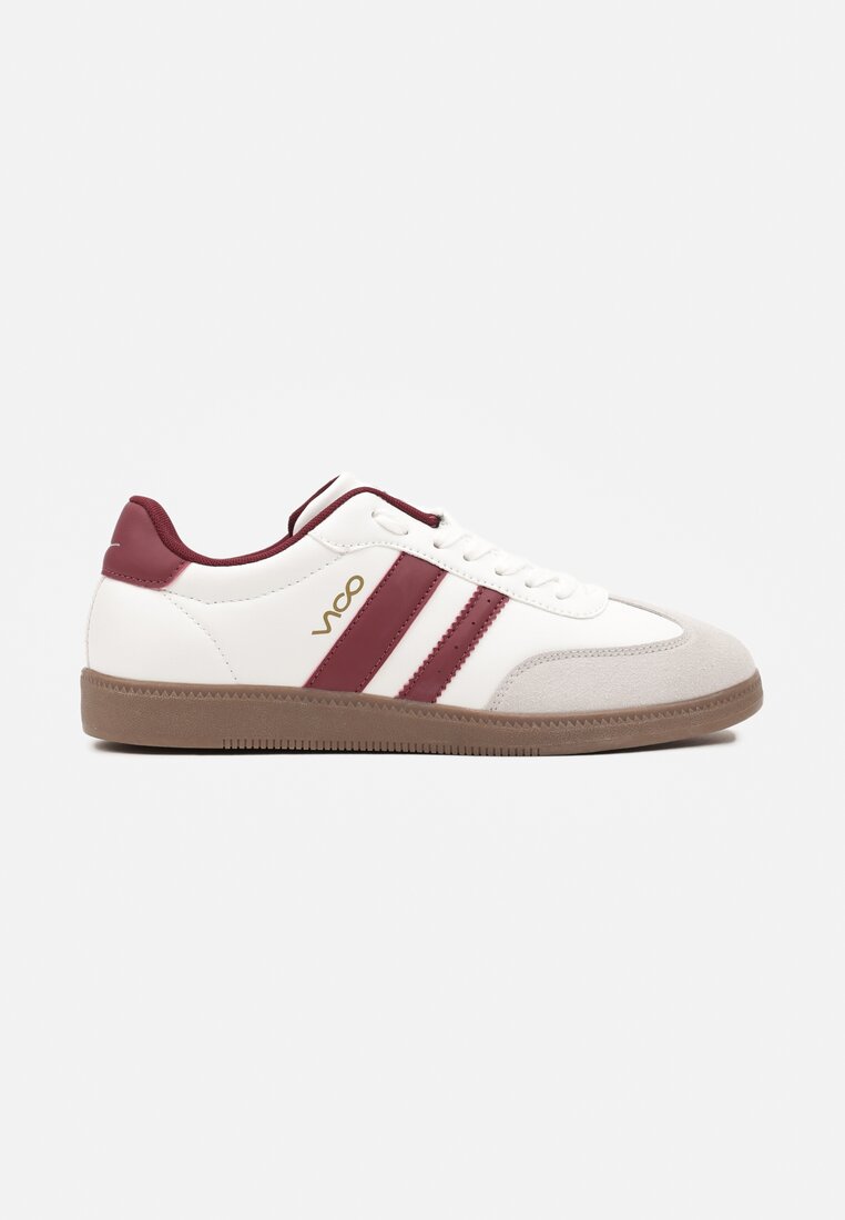 Pantofi sport Alb cu roșu