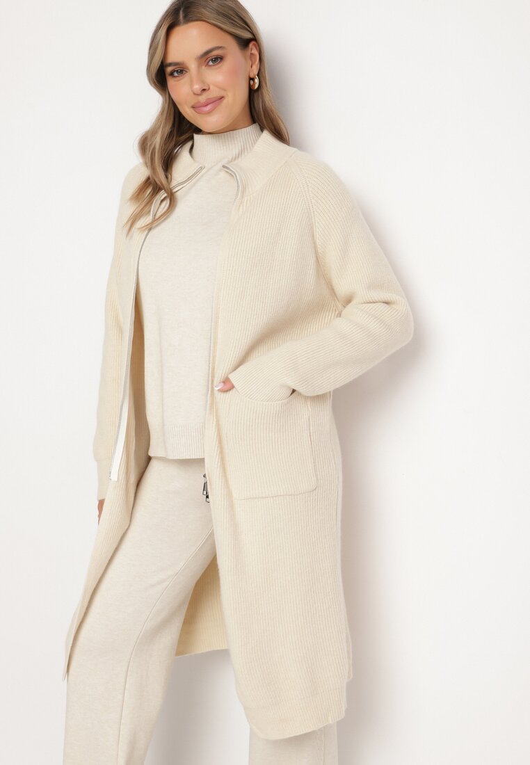 Cardigan Bej deschis