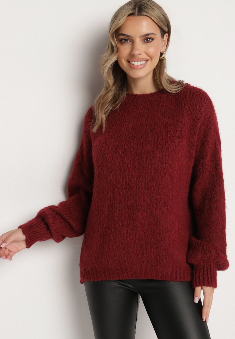 Pulover Bordo