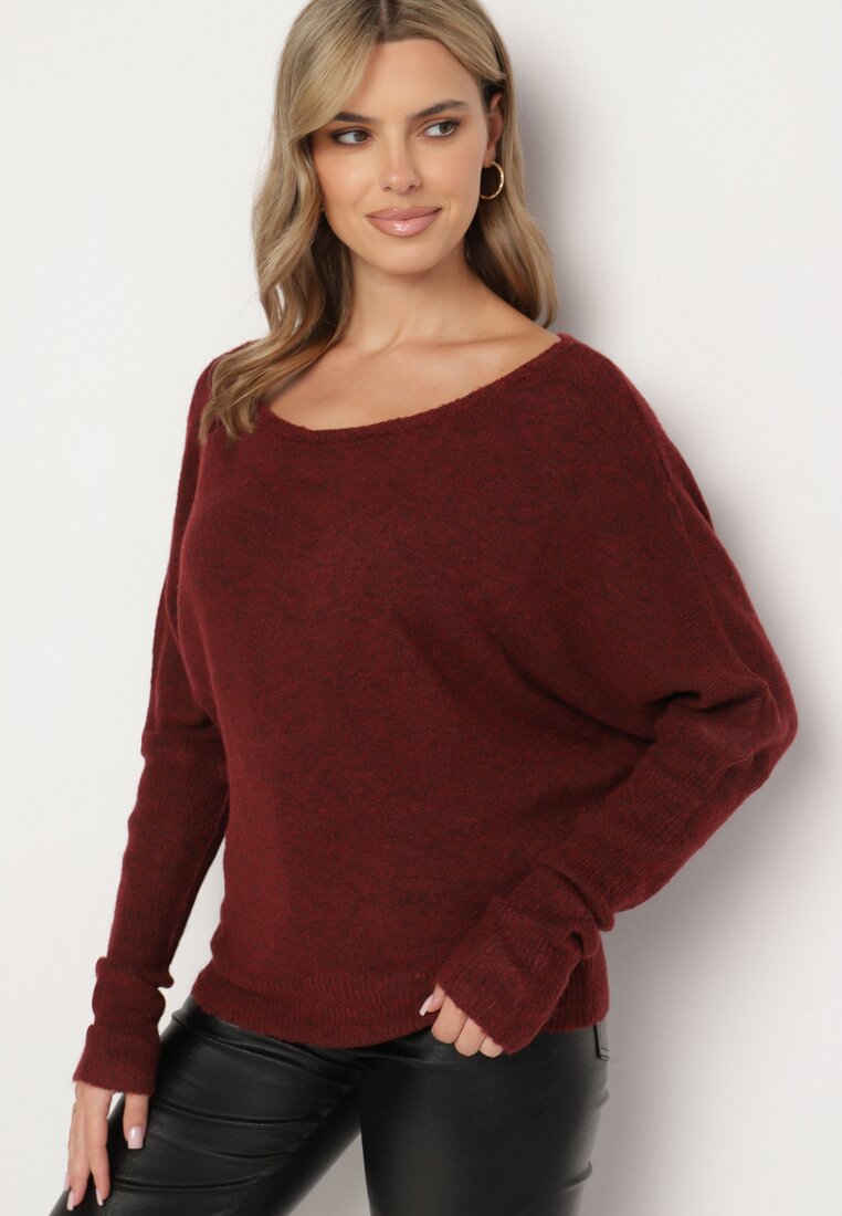 Pulover Bordo