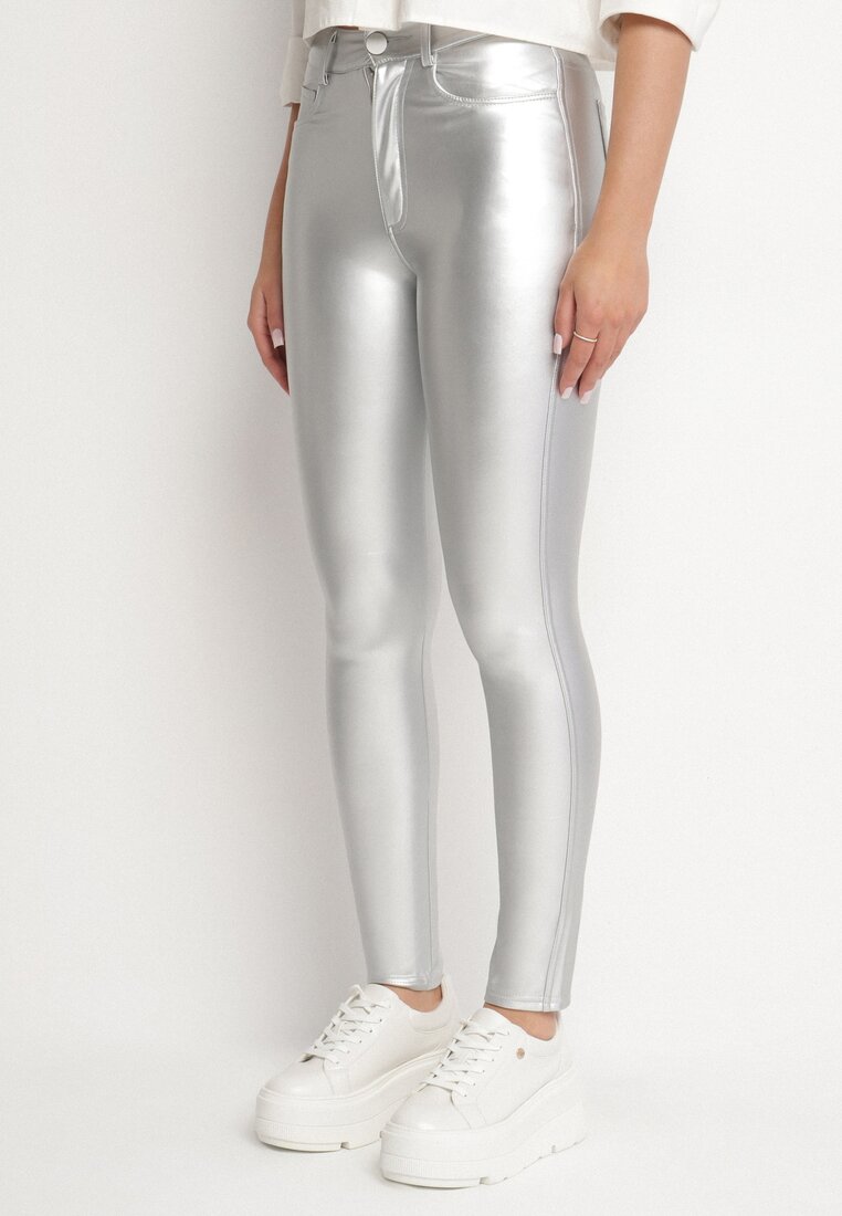 Pantaloni Argintii