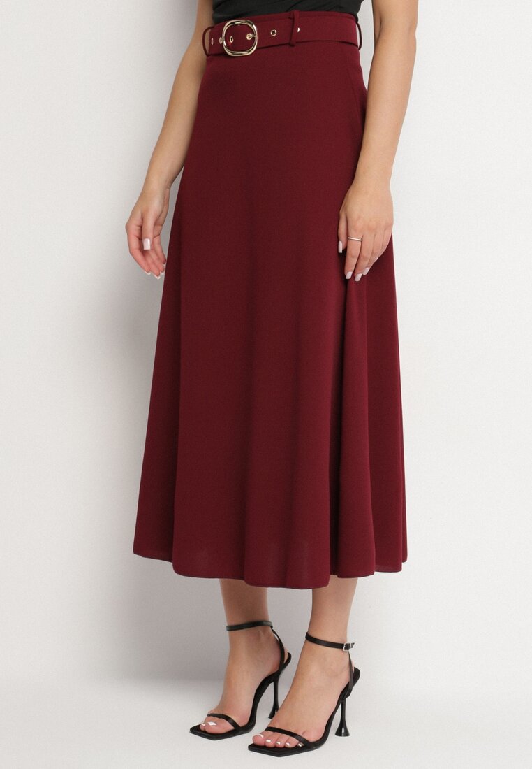 Fustă Bordo