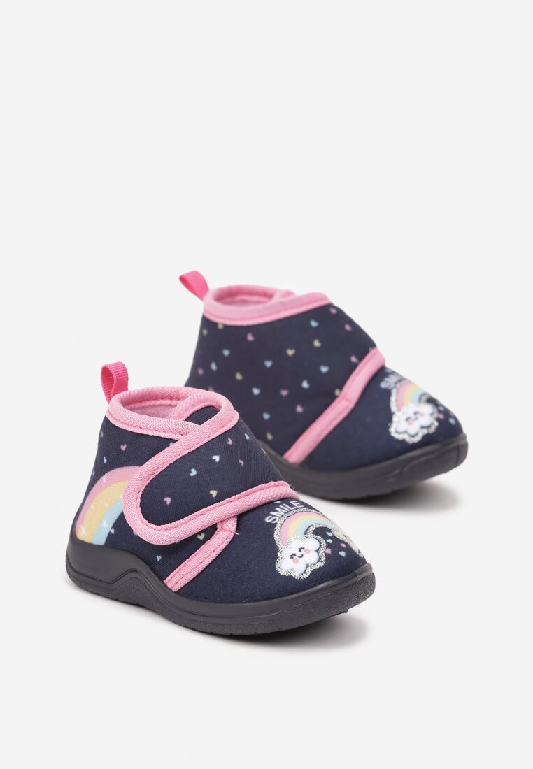 Papuci de casă Bleumarin