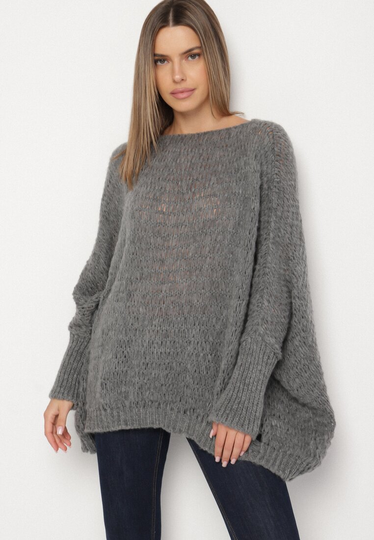 Pulover Gri închis