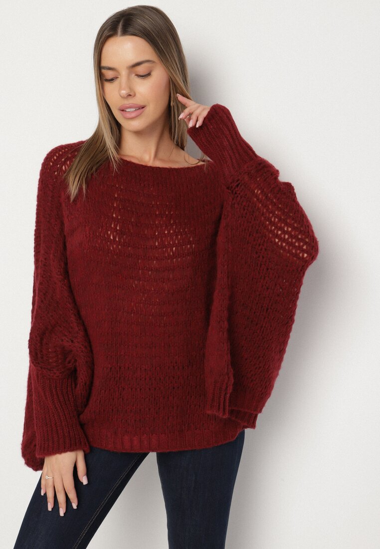 Pulover Bordo
