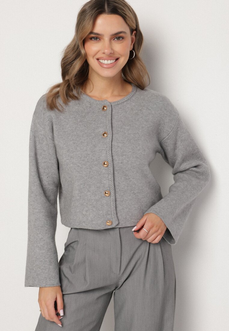 Cardigan Gri
