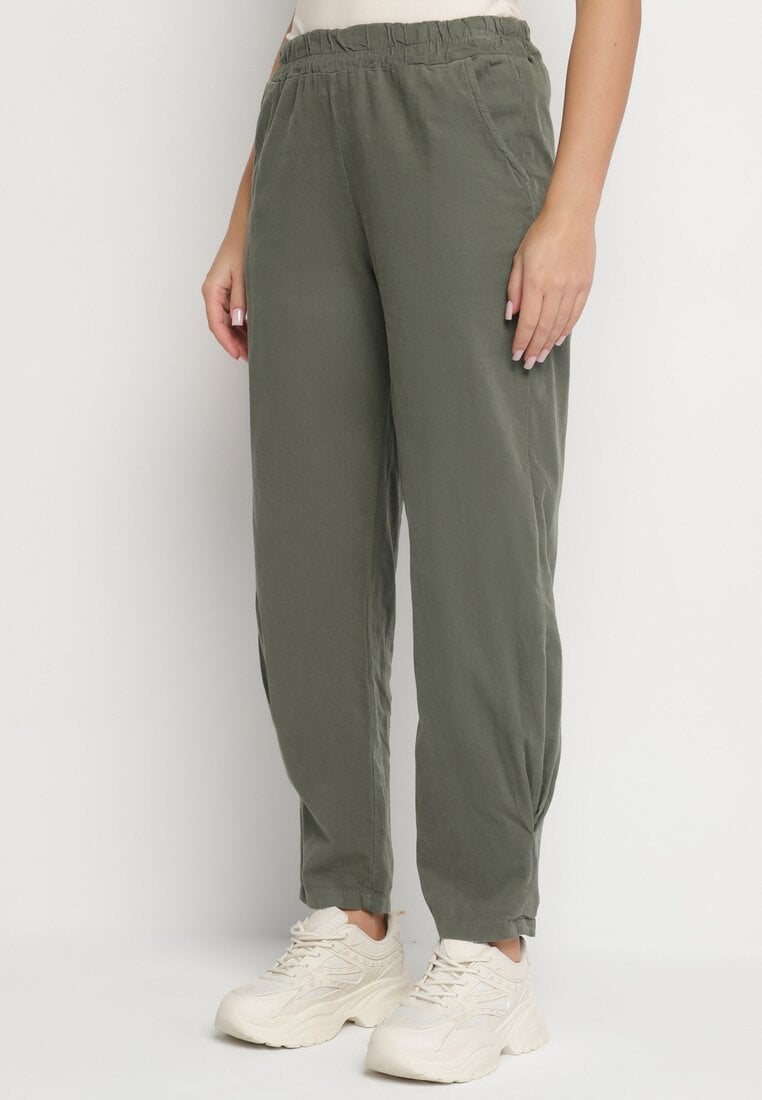 Pantaloni Verde închis