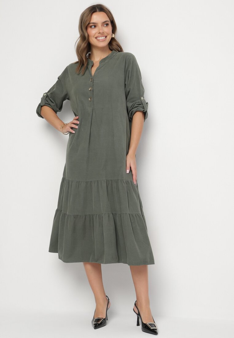 Rochie Verde închis